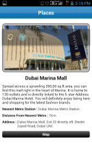 Dubai Metro App-Locations
